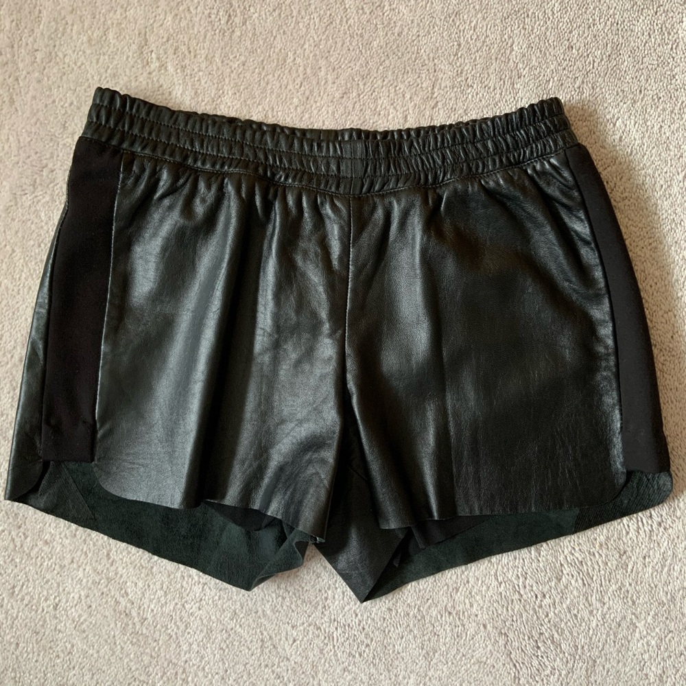 Danier genuine leather shorts